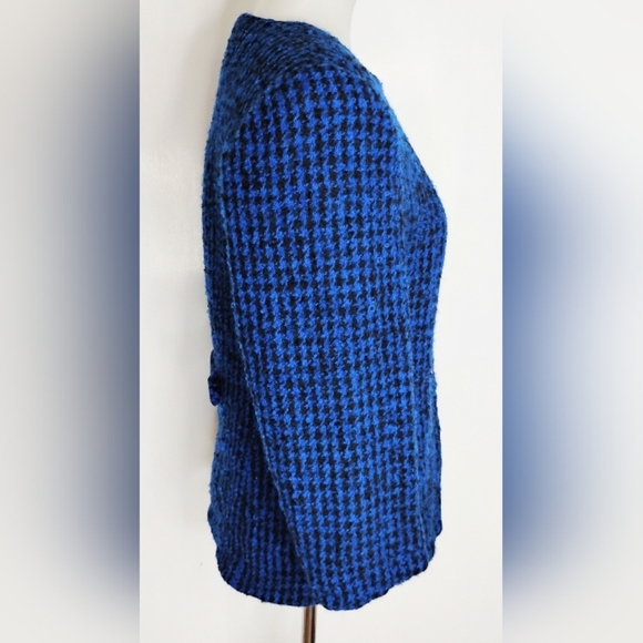 VINTAGE HERRINGBONE BOUCLE JACKET - Picture 3 of 11